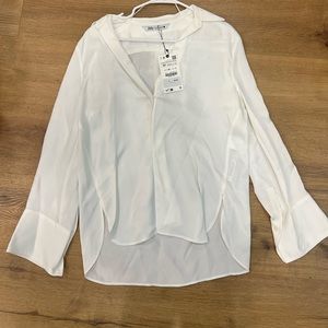 Zara Silk Blouse